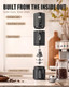 Homepert HighSpeed Portable Electric Coffee Grinder With 1600Mah Rechargeable Battery 7Core Stainless Stainless Steel