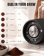 Homepert HighSpeed Portable Electric Coffee Grinder With 1600Mah Rechargeable Battery 7Core Stainless Stainless Steel