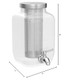Original Grind Co. Coffee Co Cold Brew Coffee MakerEasy Pour Stainless Steel Spigot TapExtra .1 Gallon Stainless Steel