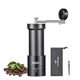 Viesimple V4 Manual Coffee Grinder With Foldable Handle And External Adjustment Espresso Stainless Steel