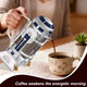 Teenkon French Press Insulated 304 Stainless Steel Coffee Maker Robot R2D2 Hand 32 Oz Stainless Steel