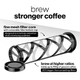 Coffee Bear Cold Brew Coffee Maker And Iced Tea Brewer Large Borosilicate Glass 1.3L