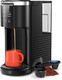 Kismile Single Serve Coffee Maker 2 In 1 Drop Coffee Machine Compatible 14 Oz Black