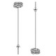 Yuswko Handheld Rechargeable Milk Frother Spring Whisk Rods Frothing Accessory 2 Pcs
