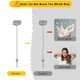 Yuswko Handheld Rechargeable Milk Frother Spring Whisk Rods Frothing Accessory 2 Pcs