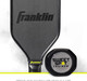 Franklin Sports Sweet Spot Training Pickleball Paddle - Pickleball Trainer Practice Paddle with Extra Long Handle - Sweet Spot Shot Mini Paddle Head Paddle for Swing Training