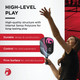 Gamma Poly Core Pickleball Paddle: Pickle Ball Paddles for Indoor & Outdoor Play - Textured Graphite or Composite Surface, Honeycomb Cushion Grip - USAPA Approved Racquet for Adults & Kids