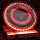 TOSY Flying Disc - 36 Mono-Color LEDs, Extremely Bright, Smart Modes, Camping Essentials for Teens/Kids/Adults/Men/Boys/Girls, Auto Light Up, Rechargeable, Waterproof, 175g