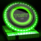 TOSY Flying Disc - 36 Mono-Color LEDs, Bright, Smart Modes, Camping Essentials for Teens/Kids/Adults/Men/Boys/Girls, Auto Light Up, Rechargeable, Waterproof, 175g