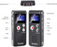 Evp Ghost Hunting Recorder Digital Voice Recorder Voice Activated Recorder For Lectures Audio Recorder Mini Portable Tape Dictaphone With Playback Mp3 Player (8Gb)