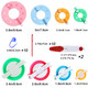 Rrigo Pom Pom Maker 4 Sizes Pompom Maker Tool Set For Fluff Ball Weave Diy Wool Yarn Knitting Craft Project For Kitting Lover30