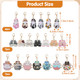 Elevatetech 20Pcs Cat Stitch Marker Cute Crochet Hooks Charms Knitting Notions Cat Stitch Markers Crochet Tools With Lobster Claw Clasps For Weaving Sewing Needleworks Diy Craft
