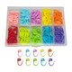 Meikeer 150 Pcs Locking Stitch Markers Kit With Box For Knitting Crochet Plastic Clips For Sewing Kits Color Ship Randomly