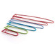 Tegg Knitting Stitch Holder 12Pcs 6Size Colour Aluminum Crochet Notions Yarn Stitch Holders