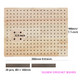 Ieusew 98 X77 Inches Crochet Blocking Board With Pegs Wooden Blocking Boards For Granny Square Projects 20 Pcs Stainless Steel Rods