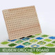 Ieusew 98 X77 Inches Crochet Blocking Board With Pegs Wooden Blocking Boards For Granny Square Projects 20 Pcs Stainless Steel Rods