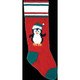 Doolallies Christmas Stockings Kits For Knitting Pengiun Red