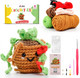 AUra Learn To Crochet Kit For Beginners Kids And Adults Premium Pattern Sunflower Beginner Crochet Kits With Easy Tube Yarn and StepByStep Video Tutorials