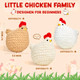 Magimuse Crochet Kit For Beginners 3 Pcs Chicken Crochet Craft Kit StepByStep Video Tutorials Included BeginnerFriendly Amigurumi Project With 40% More Yarn