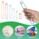 Sliverdew 12 Pcs Knitting Stitch Holder 6 Size Aluminum Yarn Stitch Holders Stitch Markers For Crocheting Practical Knitting Crochet Tools For Knitting Notions Or Crochet