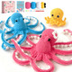 Magimuse Crochet Kit For Beginners Octopus Family Amigurumi Craft Kit Includes StepByStep Video Tutorials And 40% More Yarn Ideal For Beginner Crochet Projects