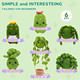 Imcrasy Crochet Kit For Beginners With Step By Step Video Lessons 6 Pc Potted Plants And Succulent Family Crochet Kit With Crochet Accessories2025 Version