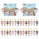 Nbeads 28 Pcs Cat Stitch Markers Enamel Crochet Stitch Marker Charms Removable Lobster Claw Clasps Locking Stitch Marker For Knitting Weaving Sewing Jewelry Making