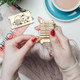 Arricraft 1 Pc Knitting Needle Gauge Multifunctional Wood Spinning Control Card Cute Cat With Wool Patterns Wpi Guide Gauge Rulers For Spinners Yarn Measuring Tools Crochet Accessories