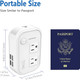 Foval Power Step Down 220V To 110V Travel Voltage Converter International Power Adapter For Hair Straightener Curling Iron With 4-Port Usb Charging Us/Uk/Au/It/Eu Universal Plug Adapter White Foval Power Step Down 220V To 110V Travel Voltage Converter International Power Adapter For Hair Straightener Curling Iron With 4-Port Usb Charging Us/Uk/Au/It/Eu Universal Plug Adapter White
