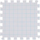 Juvale Foam Blocking Pad Set For Knitting and Crochet 9Pack 125 X 125 In 07In Thick Blue With 200 TPins and Storage Bag Yarn Blocking Kit For Knitting and Crochet
