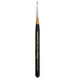Kingart Premium Original Gold 9450M0 Micro Detail Chisel Blender Mini Thick Handle Series Artist Brush Golden Taklon Synthetic Hair For Acrylic Watercolor Gouache Painting Size 0