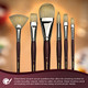 Silver Brush Limited 11014 Silverstone Excellent Long Handle Hog Bristle Brush Flat Size 4