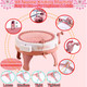 Pkhouhyi Sentro Knitting Machine Sentro 48 Needles Knitting Machine With Row Counter Automatic Circular Weaving Spinning Knitting Loom Machine Kit For Adults And Beginners For Hats/Scarf/Sweater/Kintting Toys