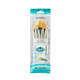 Royal and Langnickel Aqualon Wisp Angular Artist Brush Set 5Piece