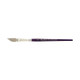 Silver Brush Limited 8812S Silver Silk Dagger Striper Brush For Watercolor Gouache And Acrylic Paint Size 1/2 Inch Short Handle