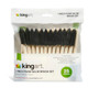 Kingart Foam 25 Pc Value Pack 1 Brush Set Short Wood Handle For Oil Acrylic and Watercolor Paint Great For Crafts Diy Home Projects Hobbies and Group Activities
