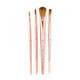 Royal and Langnickel CrafterS Choice Pro Synthetic Sable Mop Craft Brush Set 3Pc