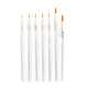 Royal and Langnickel Rset9158 Royal Zip N Close Gold Taklon Clear Acrylic Handle Detail Brush Set 105 X 39 X 05 Multicolor 7Piece