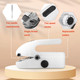 Vioxia Handheld Sewing Machine Cordless Portable Mini Handheld Sewer Pocket Sewing Machine For Quick Repairs Handy Stitch Travel Stitch Sew Quick Home and Diy Fabric BlackWhite