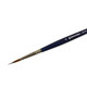 Escoda Optimo Series 1310 Artist Watercolor and Acrylic Short Handle Paint Brush Pure Kolinsky Liner Size 4
