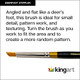 Kingart Premium 3 Pc Original Gold 9850 Series Deerfoot Stippler Artist Brush Set Synthetic Golden Taklon Hair For Acrylic Oil Watercolor And Gouache Short Handle 3 Sizes 1/8 1/4 3/8