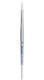 Silver Brush Limited 1500S10 Silverwhite Round Brush Watercolor Acrylics Gouache Or Oil Brush Short Handle Size 10