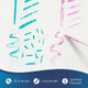 Silver Brush Limited Bristlon Script Liner Long Handle Brush Synthetic Bristle Cobalt Blue Size 2