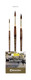 Escoda Watercolour Artist Set John Yardley Size 6 10 12 3 Brushes KolinskyTajmyr Sable Hair Round Pointed For Landscapes
