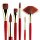 Winsor and Newton Sceptre Gold Ii Short Handled Brushes 0 Round 101
