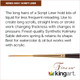 Kingart Finesse 8050 Script Liner Series Kolinsky Sable Synthetic Blend Premium Watercolor Artist Brushes Size 1
