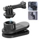 Ulanzi Backpack Mount For Action Camera Go Quick Ii Magnetic Suction Clip Clamp Mount Quick Release Shoulder Strap Holder Universal Accessories For Max Hero 13 12 11 10 9 8 7 6 5 Black Dji Action