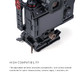 Tilta Universal Arca Quick Release Baseplate 1/420 And 3/816 Threads Lightweight Aluminum Alloy Construction Black TaUabpB