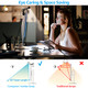 Torchstar Led Computer Monitor Lamp AutoDimming Cri 97 EyeCaring Adjustment Led Screen Light Bar EReading Usb Powered Monitor Light For Gaming Desk Office Touch Control Black