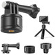 Ulanzi Select Tripod Mount Accessories For Action Camera Go Quick Ii Basic Set Magnetic Quick Release Adapter For Tripod/Bike/Helmet/Clamp Clip Mount/Suction Cup